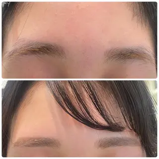 アイブロウ 増井 彩乃のヘアスタイル