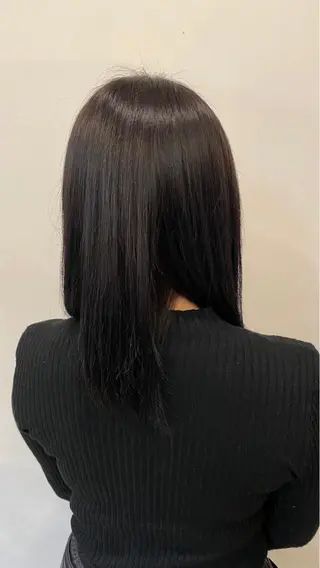セミロング カラー ロングレイヤー 🤍山内　飛鳥🤍のヘアスタイル