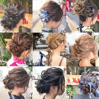 ヘアアレンジ 玉木 育実のヘアスタイル