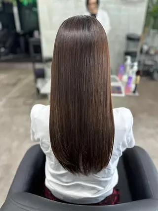 ロング 代表 中島貴志のヘアスタイル