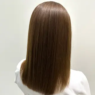 セミロング パーマ recipe 黒木 彩那のヘアスタイル