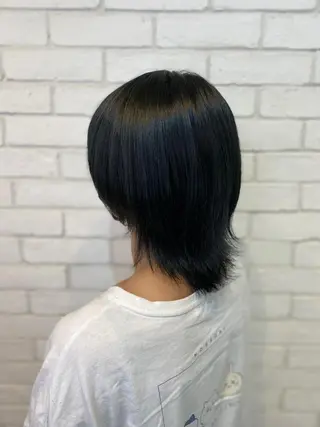 ショート カラー ヨシダ フミノリのヘアスタイル