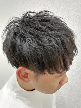 メンズ パーマ Ash 店長 木村 和人のヘアスタイル
