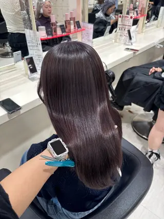 ロング カラー ヘアアレンジ 💟RINNA 艶カラー💟のヘアスタイル