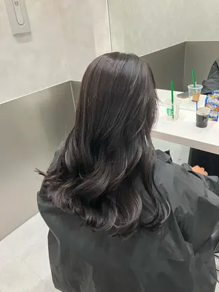 ロング カラー 💖ブリーチなし透明 感💖ASAHIのヘアスタイル