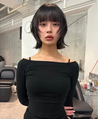 ショート morita yunaのヘアスタイル