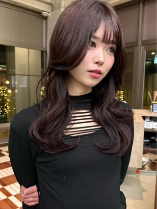 ミディアム Mirei /NODEのヘアスタイル