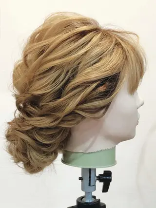 セミロング ヘアアレンジ あんざき みわのその他イメージ