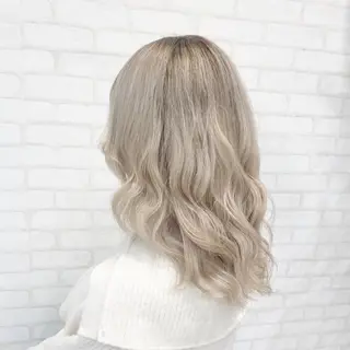 ミディアム カラー ヘアアレンジ ULTOWA/銀座 ERIのヘアスタイル