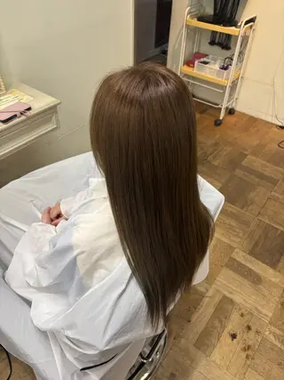 ロング 古川 心のヘアスタイル