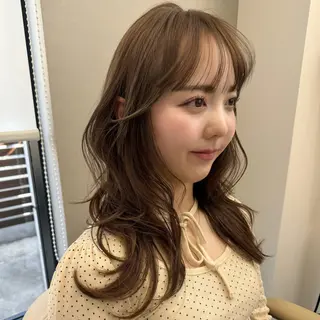 ロング nonel.所属・透明感🍨レイヤー ヘアセット/miyuのヘアスタイル