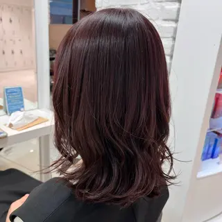 ミディアム カラー 【メンズ縮毛矯正/ Ryoka】のヘアスタイル