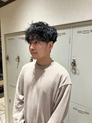 ショート メンズ 中尾 碧斗のヘアスタイル
