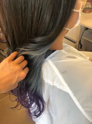 ロング カラー 山田 由貴のヘアスタイル
