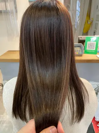 ロング 福田 ジュンキのヘアスタイル