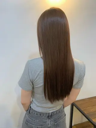ロング カラー 小林 千紗のヘアスタイル