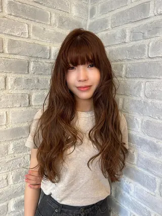 ロング seek北梅田 HINA🍑✨のヘアスタイル