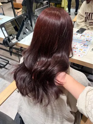 ロング カラー レイヤー/nail COCOROのヘアスタイル