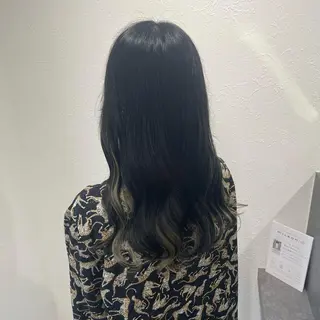 ロング カラー shiho .のヘアスタイル