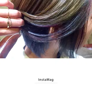 ショート カラー Lyhair🦊🎀 AKIのヘアスタイル