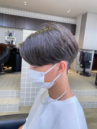 ヘアアレンジ メンズ ショート パーマ特化/ MANARUのヘアスタイル