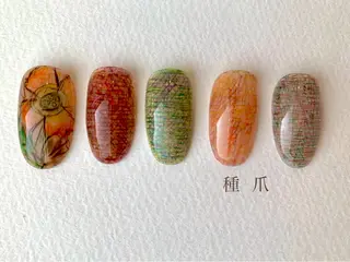 ネイル 種爪 たねつめのネイルデザイン