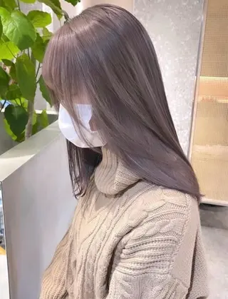 ロング レディース／メンズ パーマ特化／内山遥斗のヘアスタイル