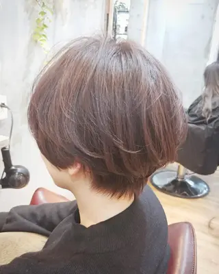 ショート パーマ ヘアアレンジ カラー 6月オープン♪豊見城 Lodattu✁清水のヘアスタイル