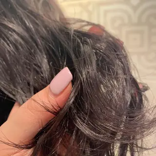 ミディアム カラー Tamagawa Sakiのヘアスタイル