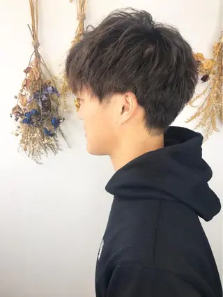 パーマ メンズ メンズサロン アソビ元町のヘアスタイル