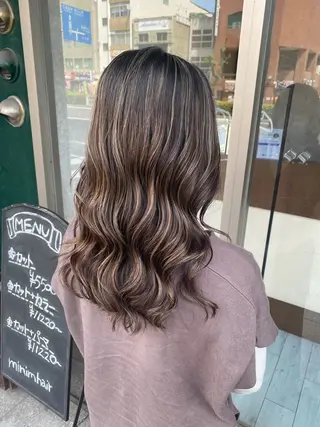 ロング カラー 日比 貴大/ minim hairのヘアスタイル