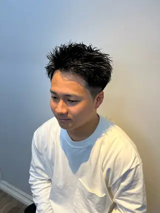 ショート メンズ 逢坂 智也のヘアスタイル