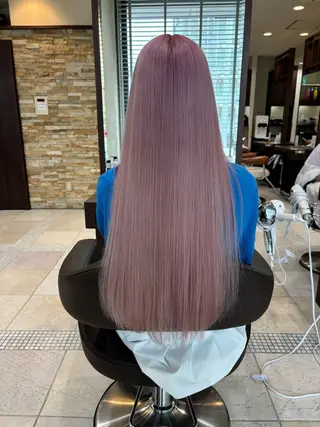 ロング カラー 篠崎 太希のヘアスタイル