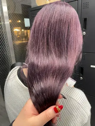 ロング カラー パーマ ヘアアレンジ メンズ 歩くパワースポット 🦋KAHOのヘアスタイル