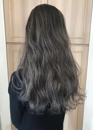 ロング カラー ヘアアレンジ 🌼圧倒的な口コミ数 BRAVE柏東口のヘアスタイル