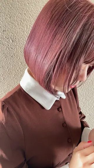 ショート カラー サダハルカ ｜chouetteのヘアスタイル