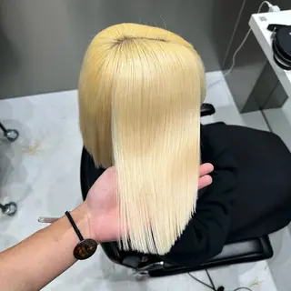 セミロング カラー ✨髪質改善艶カラー✨ リュウトのヘアスタイル