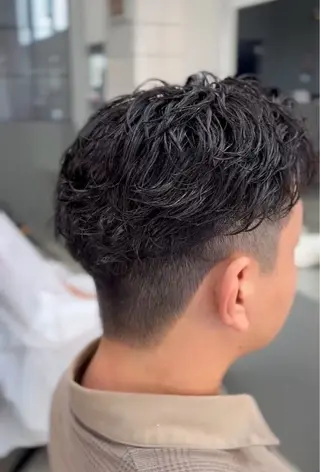 パーマ メンズ メンズ専門サロン wokeのヘアスタイル