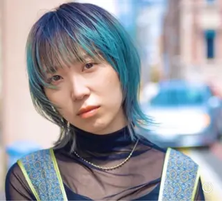 ショート カラー 【nui 茨木】 清水優のヘアスタイル