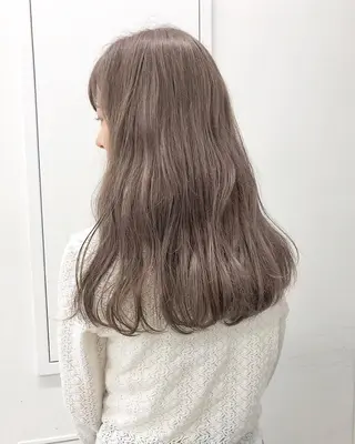ロング カラー 【ブリーチカラー】 🌈ALIVE若山葵のヘアスタイル