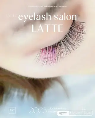 マツエク・マツパ LATTE eyelashのマツエク・マツパデザイン