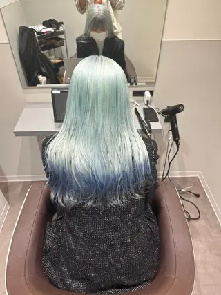 セミロング カラー 鈴木/ニュアンス パーマ/メンズのヘアスタイル