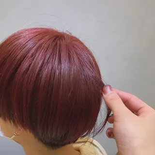 ショート カラー 森本玲🎶 天王寺のヘアスタイル