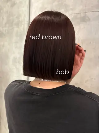 ミディアム カラー ヘアアレンジ 顔周りカット×透明感 カラー💫AINAのヘアスタイル