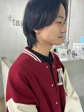 メンズ メンズ/ダブルカラー /パーマ/来栖慧💈のヘアスタイル