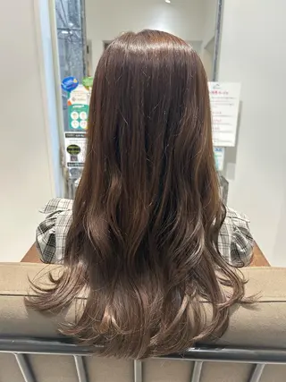 ロング カラー トキタ アオイのヘアスタイル