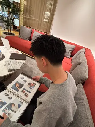 メンズ 岡西 海斗のヘアスタイル
