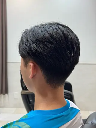 ミディアム メンズ 💈Hisa ／ 理容師💈のヘアスタイル