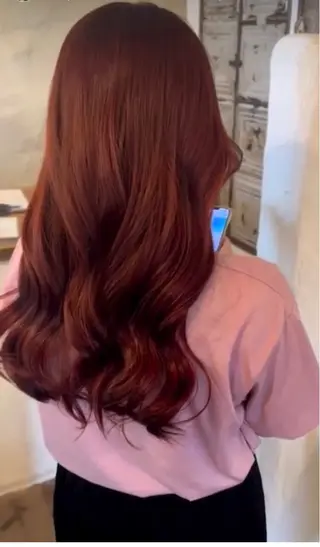 ロング 寺田 順哉のヘアスタイル