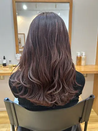 セミロング 佐藤 かののヘアスタイル